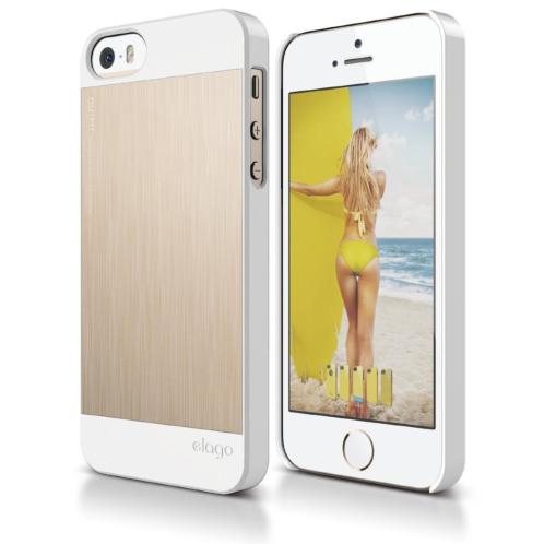 Elago Outfit Matrix iPhone 5(s) Case - WhiteGold