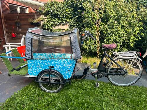 Electric Babboe Big bakfiets with Solar panel
