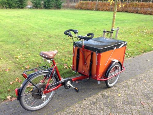 Electrische bakfiets van 039t Mannetje, zeer goede staat.