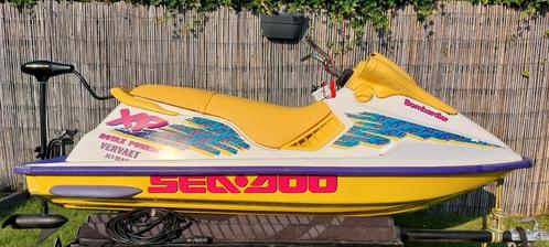 Electrische waterscooter Seadoo Xp minn kota rubberboot rib