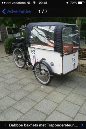 Elektrische Babboe bakfiets 