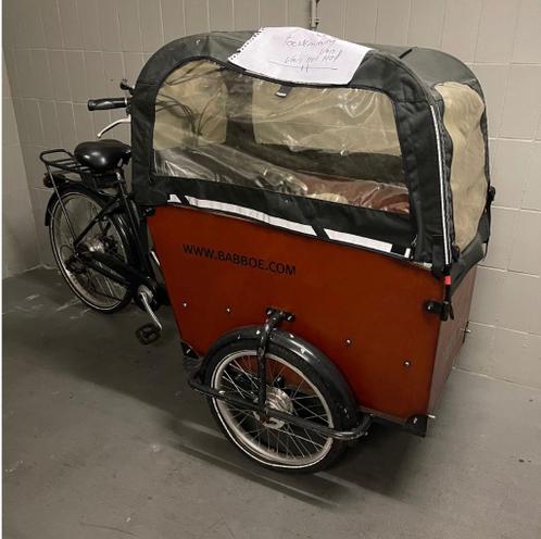 Elektrische  bakfiets BabBoe 4 kinderen