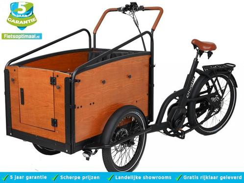 Elektrische bakfiets bakfietsen Qivelo NL topmerk Cargo bike