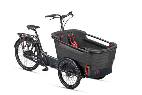 Elektrische Bakfiets - Batavus Fier 3 Enviolo   regenhuif