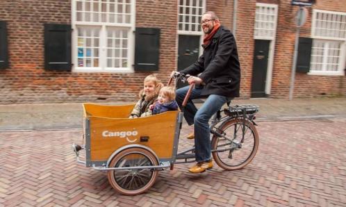 Elektrische Bakfiets Cangoo Travel E met 6 versnellingen