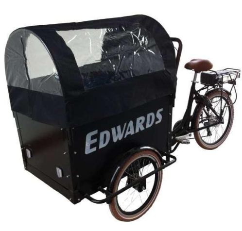 Elektrische Bakfiets Edwards 6Speed 36V 10AH Met Gashendel