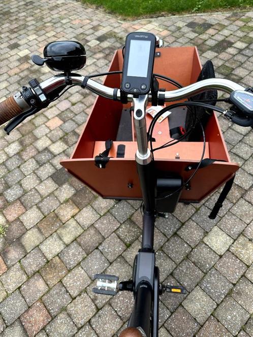 Elektrische bakfiets in perfecte staat