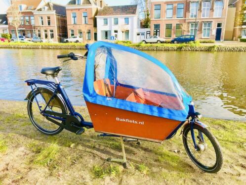 Elektrische Bakfiets NL NIEUW MIDDENMOTOR, ACCU amp BAK