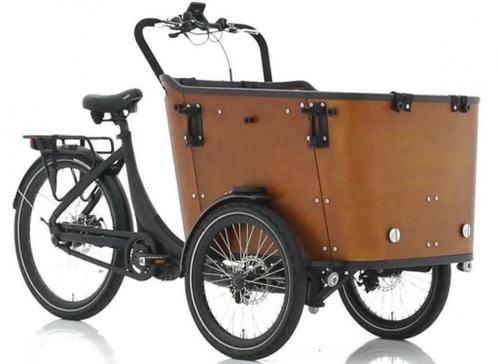 Elektrische bakfiets Qivelo middenmotor elektrisch fiets BU