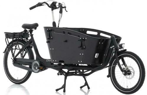 Elektrische bakfiets Qivelo middenmotor elektrisch fiets MO