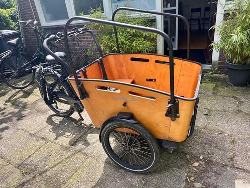 Elektrische bakfiets te koop, van het merk Voque