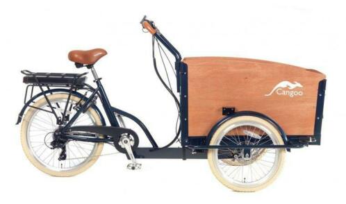 Elektrische Cangoo Croovy bakfiets Unisex 6V V-Brake Do...