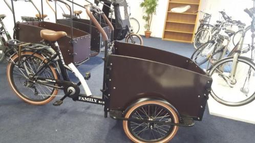 Elektrische driewieler bakfiets tweewieler elektrisch fiets