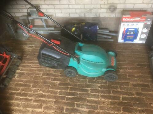 Elektrische grasmaaier bosch met opvangbak
