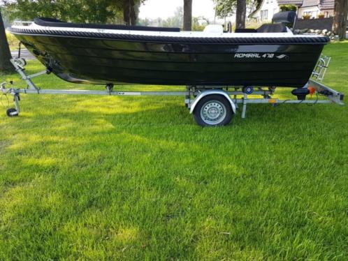 Elektrische Sloep Admiral 470.Torqeedo 2.0R.