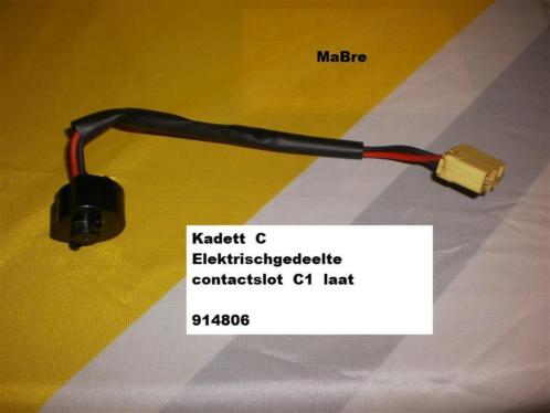 Elektronisch gedeelte contactslot Opel Kadett C