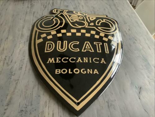Emaille bord DUCATI motor