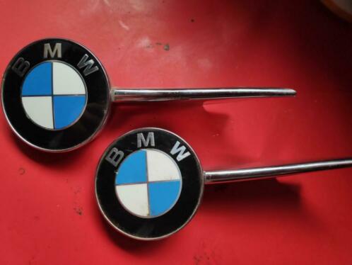 Emblemen BMW met chroomvinnen teab