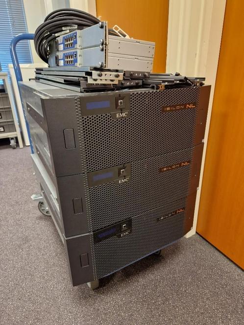 EMC Isilon 3 node NL410 cluster (gt200TB) met IB Switches