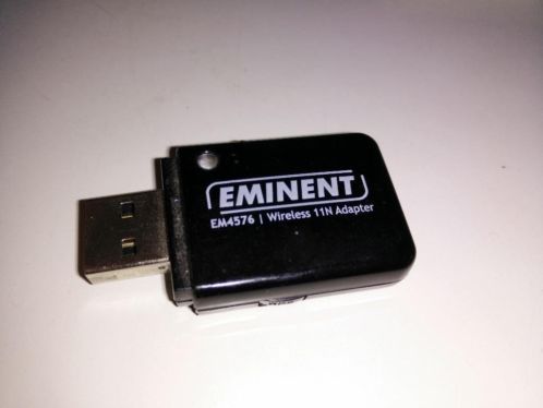 Eminent EM4567 Draadloze 300N USB Adapter - Zwart