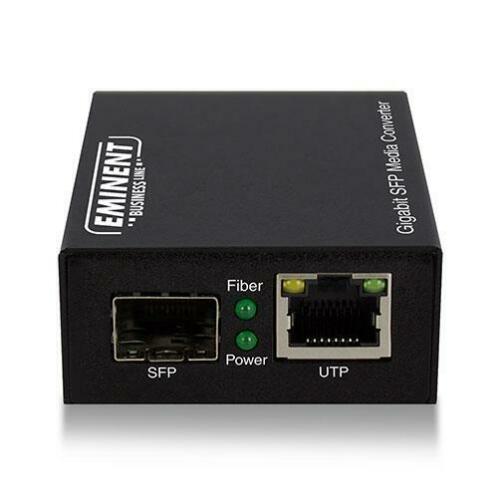 Eminent Gigabit SFP Media Converter Glasvezel Naar RJ45