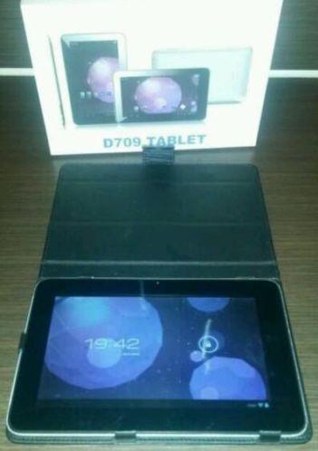 Empire D709 Tablet incl leren beschermhoes