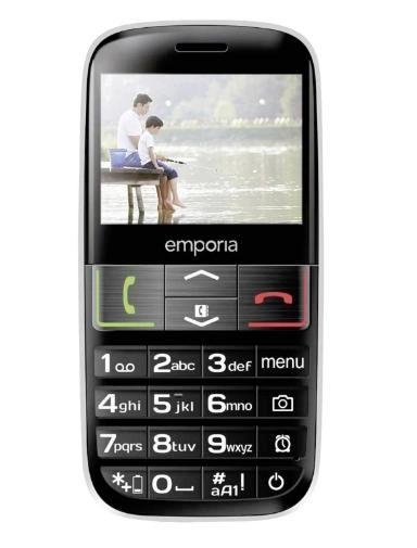 Emporia Euphoria Senioren mobiele telefoon Met laadstation,