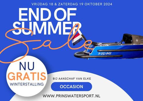 End of Summersale - sloepen en tenders