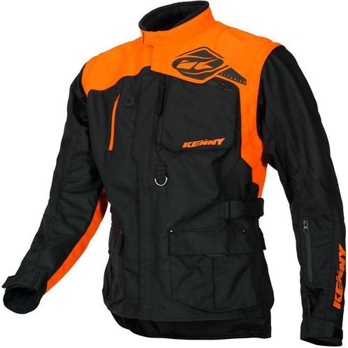 Enduro Jas Kenny Titanium Oranje - MAAT M  L
