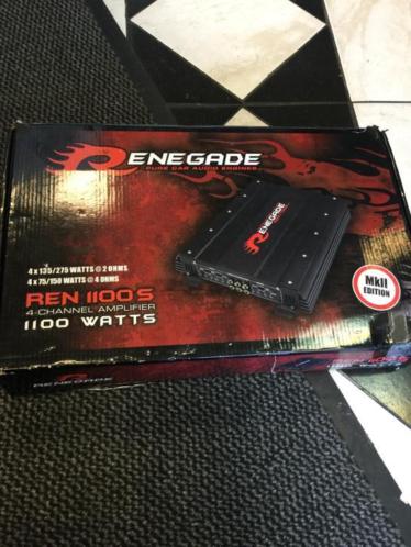 Enegade 4 Channel amplifier 1100 WATTS BIEDEN