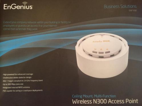 EnGenius EAP300 Wireless N300 Access Points 2 stuks