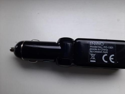 Envivo Bluetooth FM Transmitter - Carkit - Autolader USB