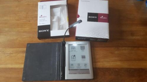 Ereader Sony PRS-600 incl cover met verlichting
