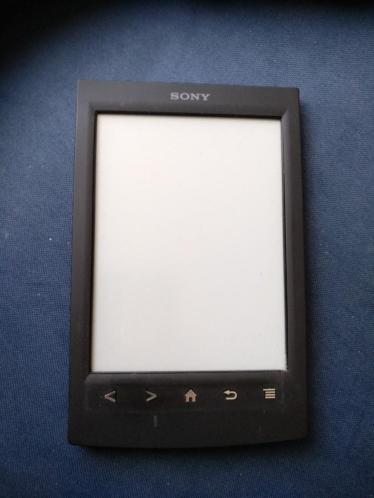 Ereader Sony PRS-T2N zwart 6 inch  hoes rood