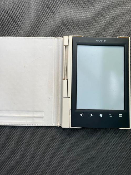 Ereader Sony T2 met hoes, e-ink