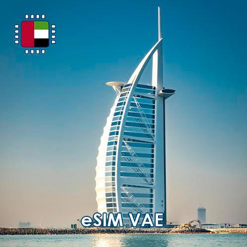 eSIM Verenigde Arabische Emiraten - 1GB