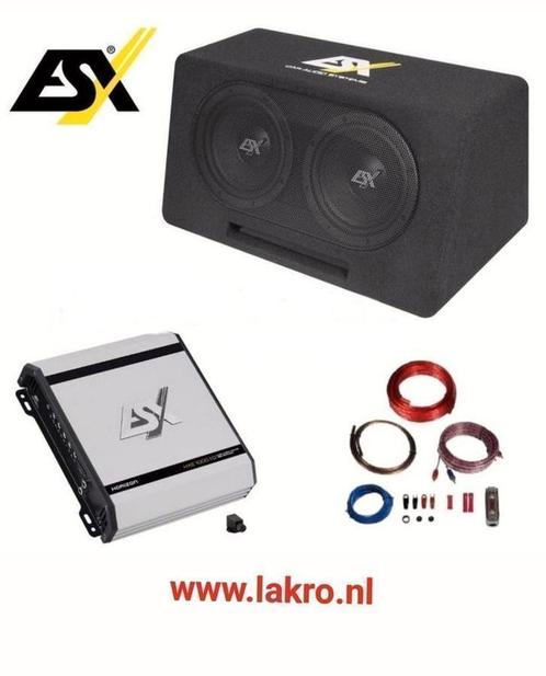 ESX DBX208Q SUBWOOFER MET KLASSE D VERSTERKER