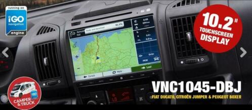 ESX VNC1045-DBJ pasklaar Camper 10,2 inch multimedia systeem