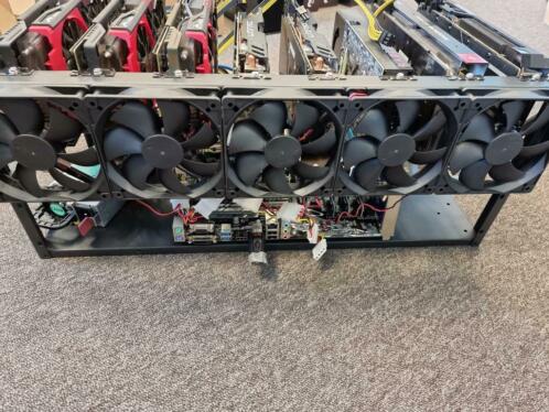 Ethereum Miner  AMD, 7x8GB  200MH