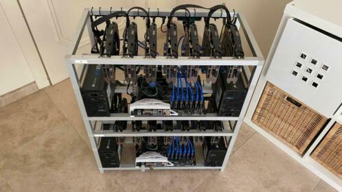 Ethereum mining rig