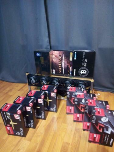 Ethereum Mining Rig - compleet, alle componenten nieuw