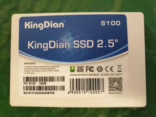 ethOS Mining OS op KingDian 16GB SSD
