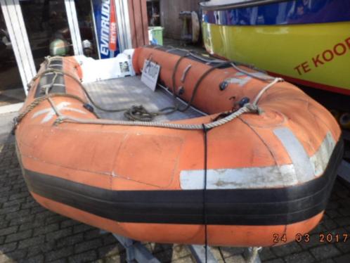 Ex professionele rubberboot  opblaasboot