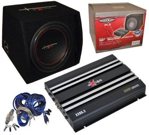 Excalibur X1 BASSPACK Compleet Subwoofer pakket 1000W 12inch