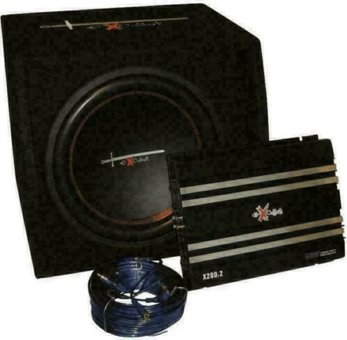 excalibur x1 subwoofer pakket 1000watt