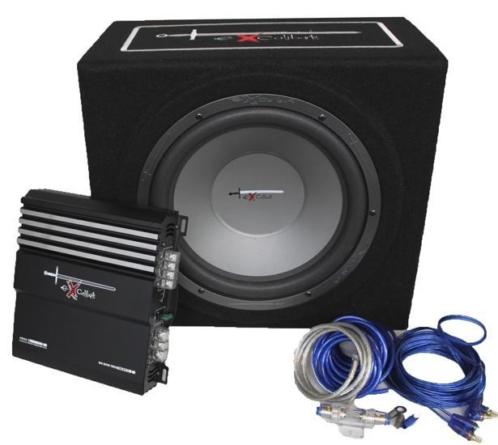 Excalibur X3 100 BASS pakket Complete Car Audio Set 109,95