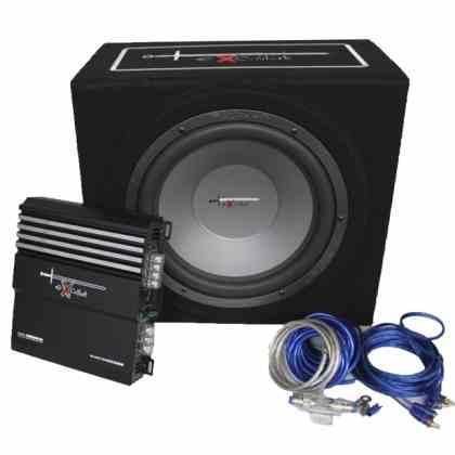 EXCALIBUR X3 pack subwoofer,versterker en bekabeling