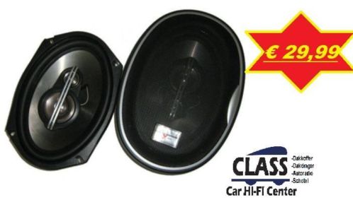 Excalibur x69.33(6x9) ovale speakers 440W- KERSTDAGEN OPEN