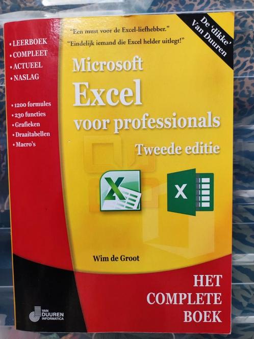 Excel voor professionals, tweede editie