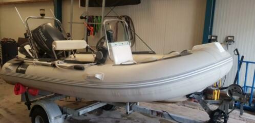 Excellent rib 350 incl 25pk Yamaha en trailer zo ingeruild 
